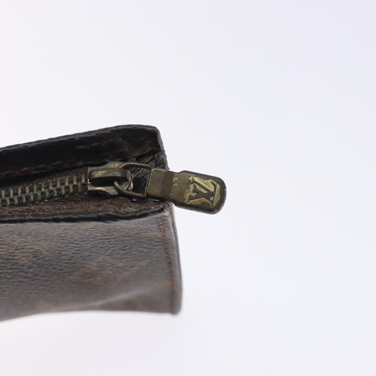 LOUIS VUITTON Monogram Bucket GM Accessory Pouch LV Auth 133077