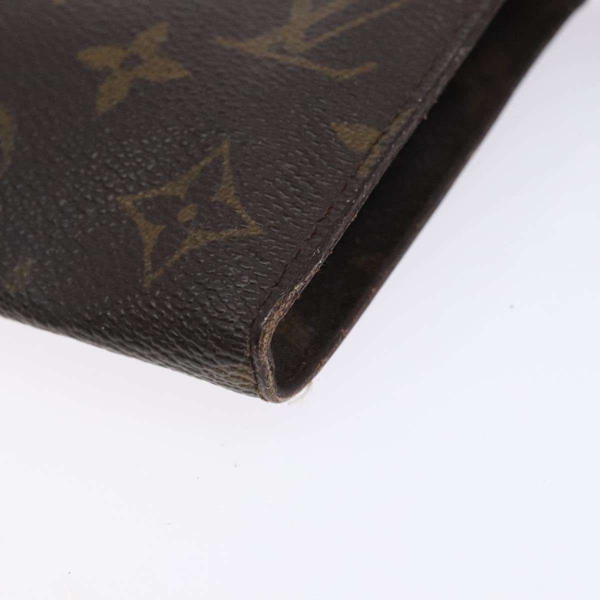 LOUIS VUITTON Monogram Bucket GM Accessory Pouch LV Auth 133077