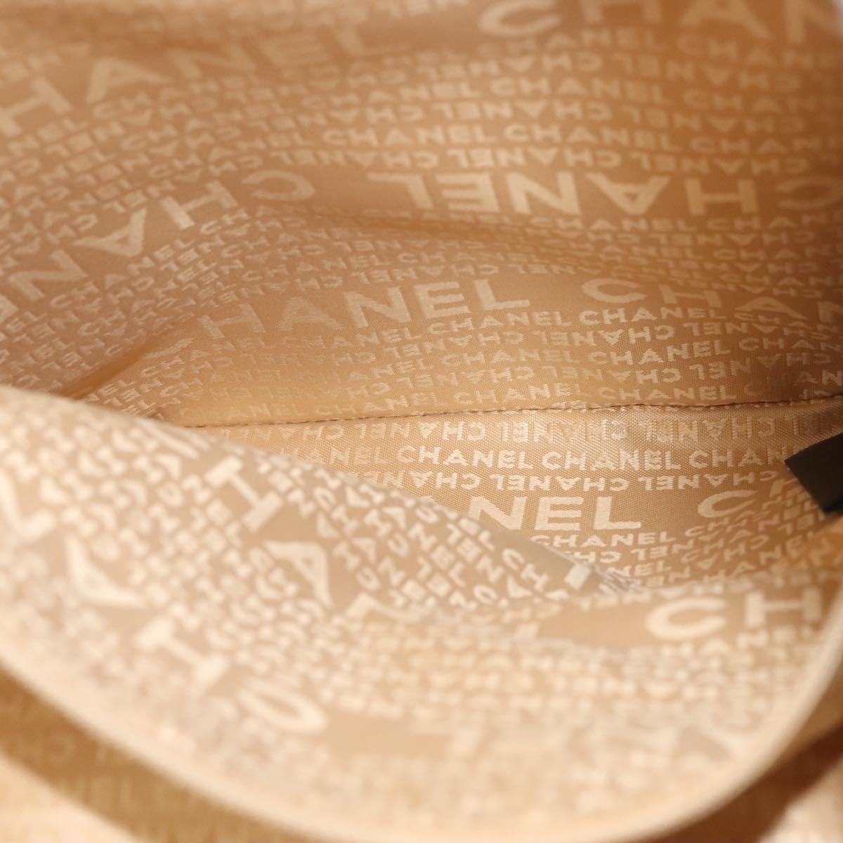 CHANEL Hand Bag Canvas 2way Pink Silver CC Auth 133090