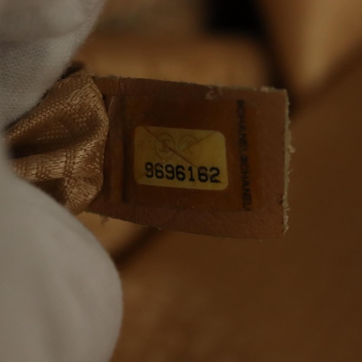 CHANEL Hand Bag Canvas 2way Pink Silver CC Auth 133090