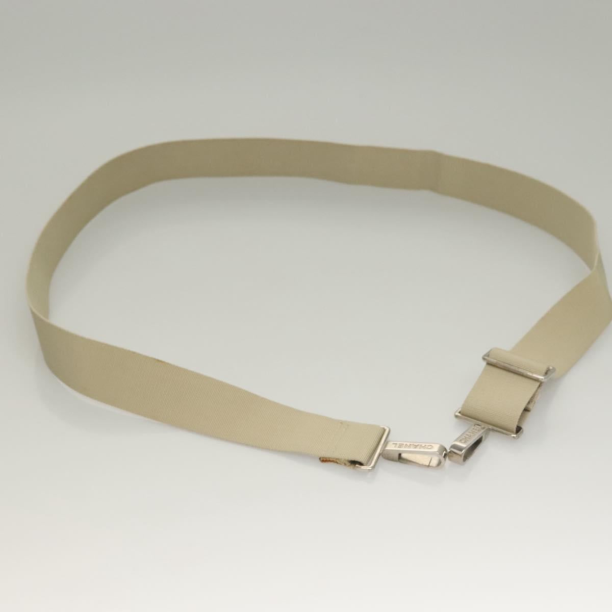 CHANEL Hand Bag Canvas 2way Pink Silver CC Auth 133090