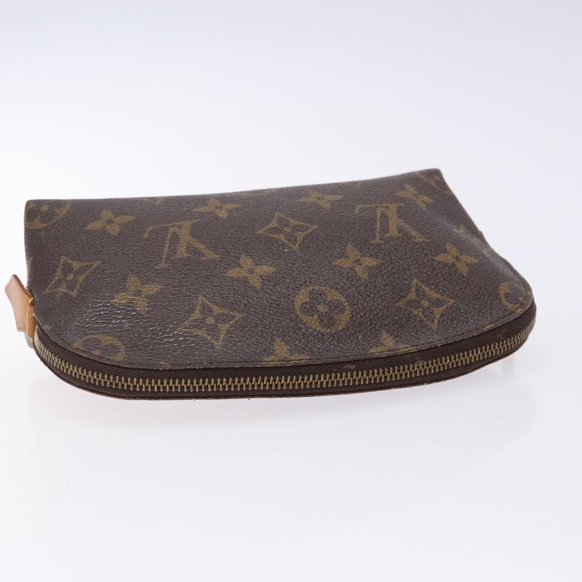 LOUIS VUITTON Monogram Pochette Cosmetic PM Pouch M43998 LV Auth 133102
