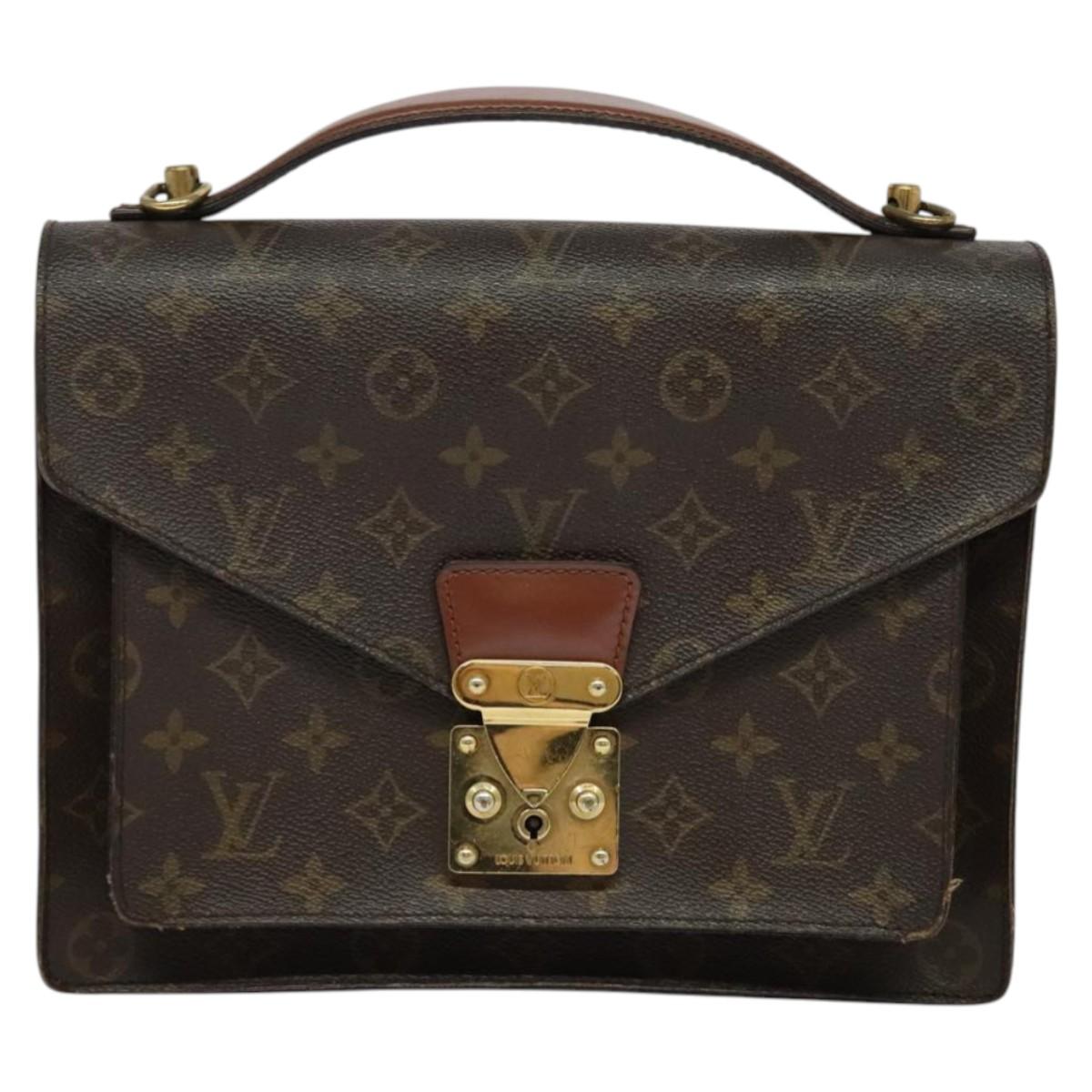 LOUIS VUITTON Monogram Monceau 26 Shoulder Bag M51187 LV Auth 133119