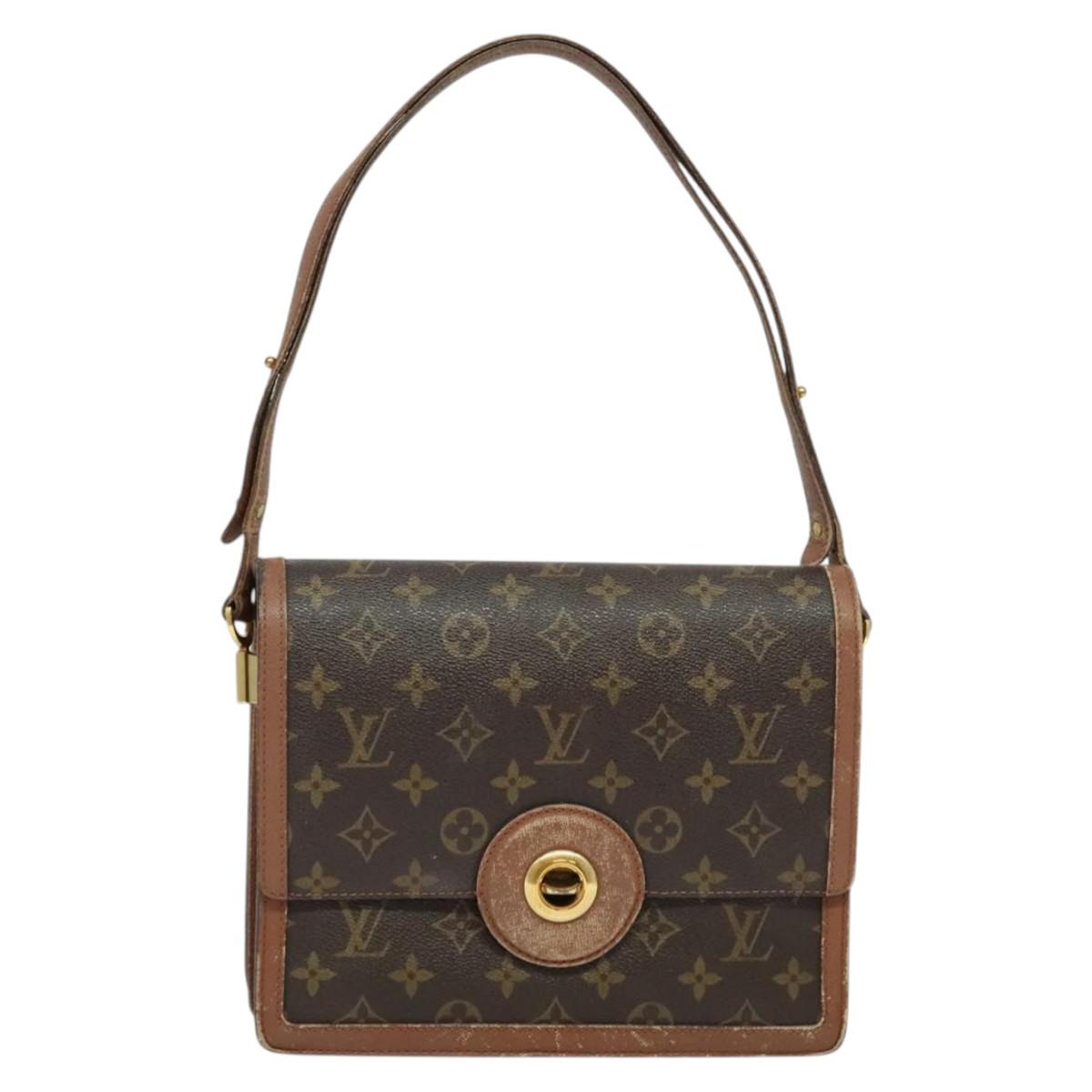 LOUIS VUITTON Monogram Raspail Shoulder Bag M51372 LV Auth 133121