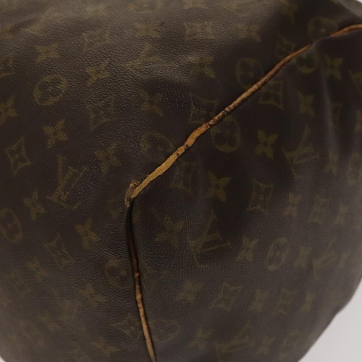 LOUIS VUITTON Monogram Keepall 55 Boston Bag M41424 LV Auth 133150