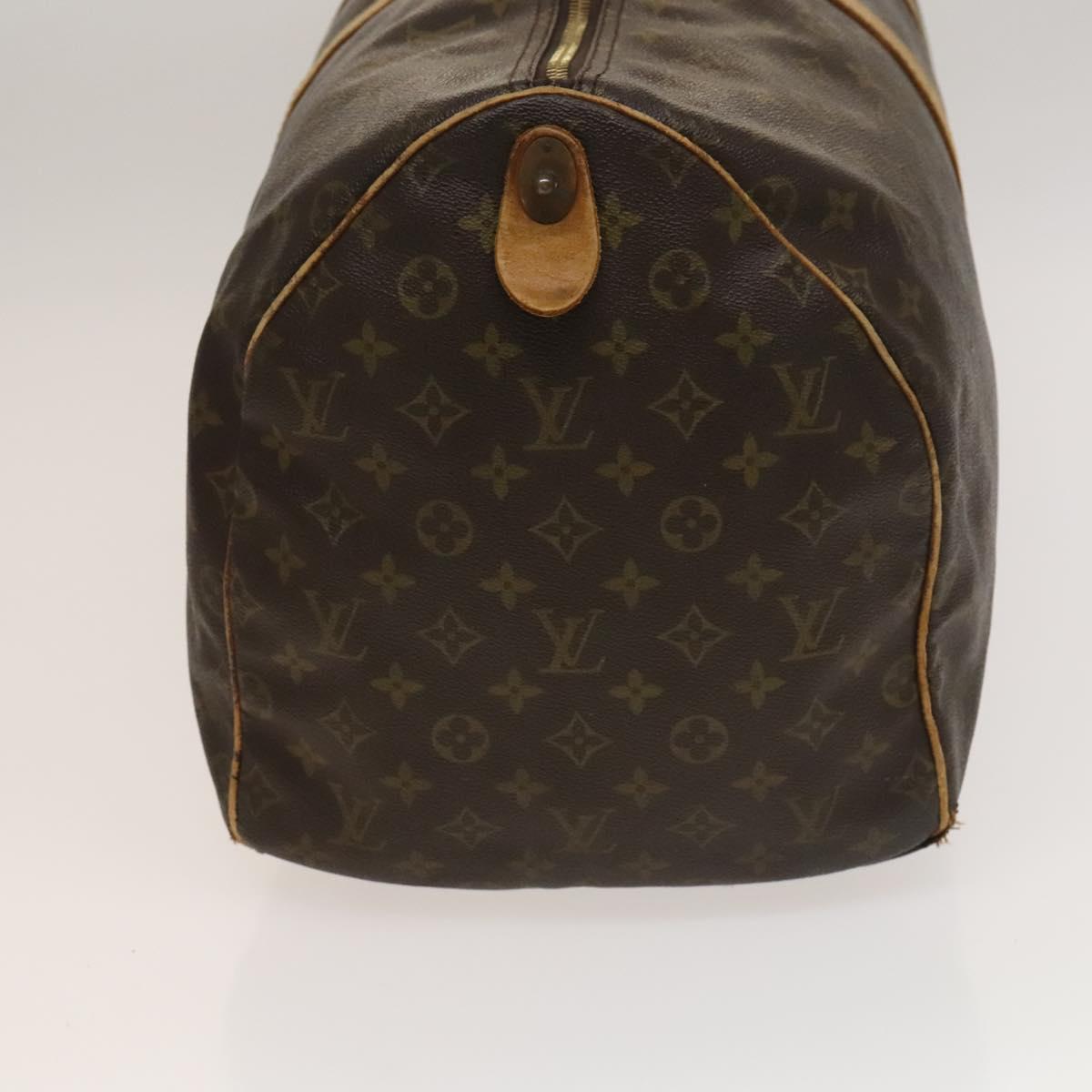 LOUIS VUITTON Monogram Keepall 55 Boston Bag M41424 LV Auth 133150