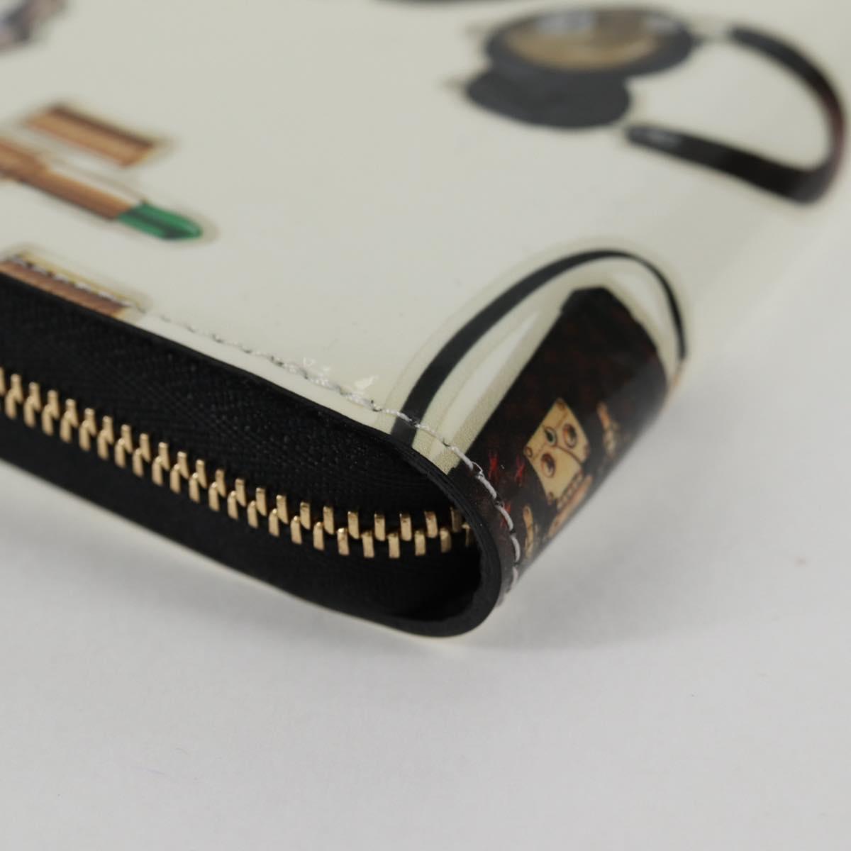 LOUIS VUITTON Vernis Sticker Print Nicola Geschier Coin M50372 LV Auth 133175V