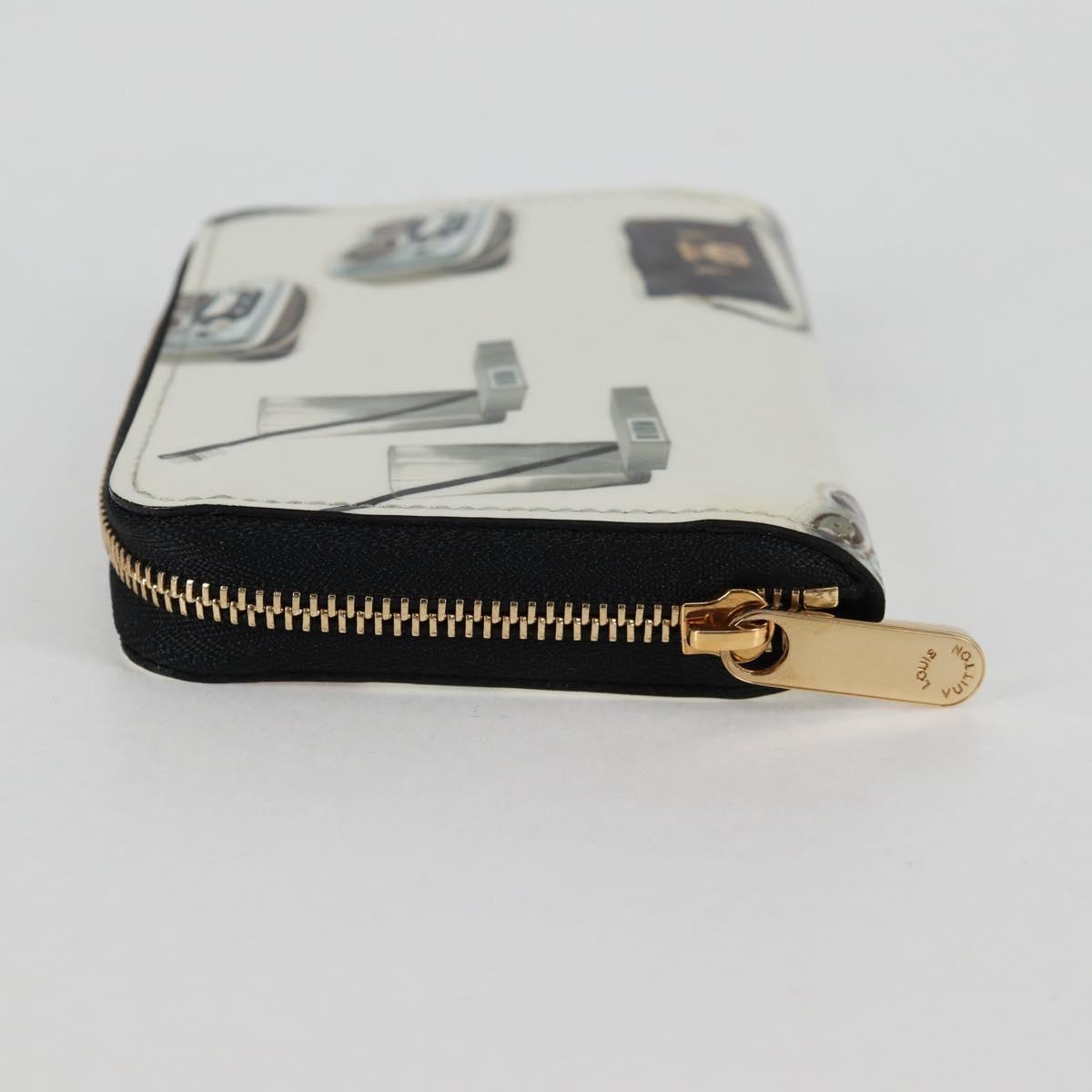 LOUIS VUITTON Vernis Sticker Print Nicola Geschier Coin M50372 LV Auth 133175V