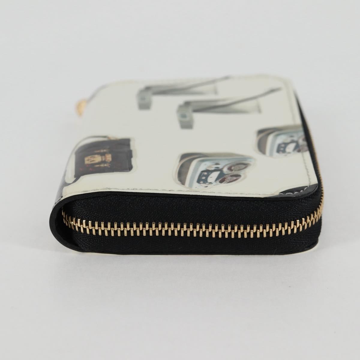 LOUIS VUITTON Vernis Sticker Print Nicola Geschier Coin M50372 LV Auth 133175V