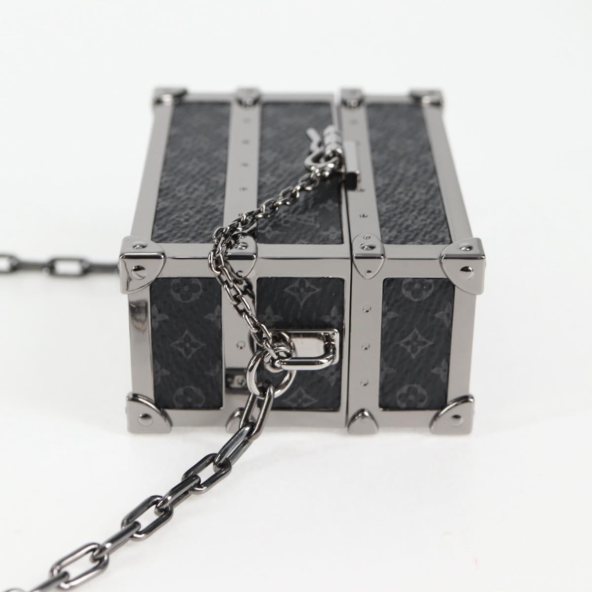 LOUIS VUITTON Trunk Box Earphone Metal M77167 LV Auth 133202SM