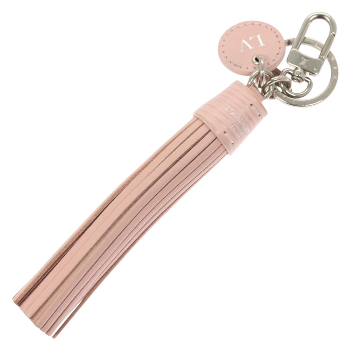 LOUIS VUITTON Epi Tassel BB Key Holder Rose Valerine M64511 LV Auth 133208