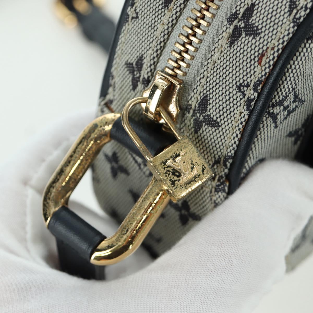LOUIS VUITTON Monogram Mini Juliet MM Shoulder Bag Blue M92004 LV Auth 133219V