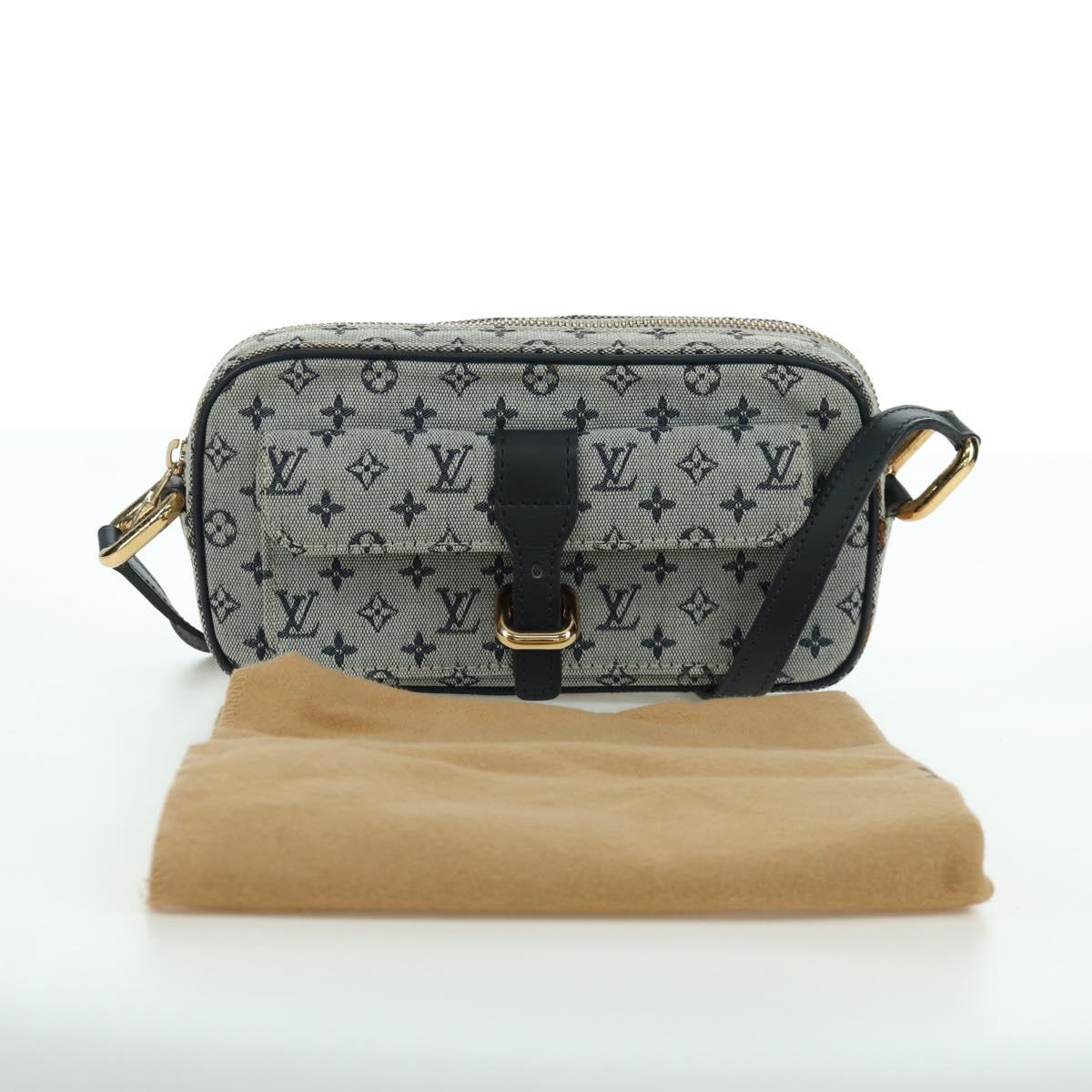 LOUIS VUITTON Monogram Mini Juliet MM Shoulder Bag Blue M92004 LV Auth 133219V