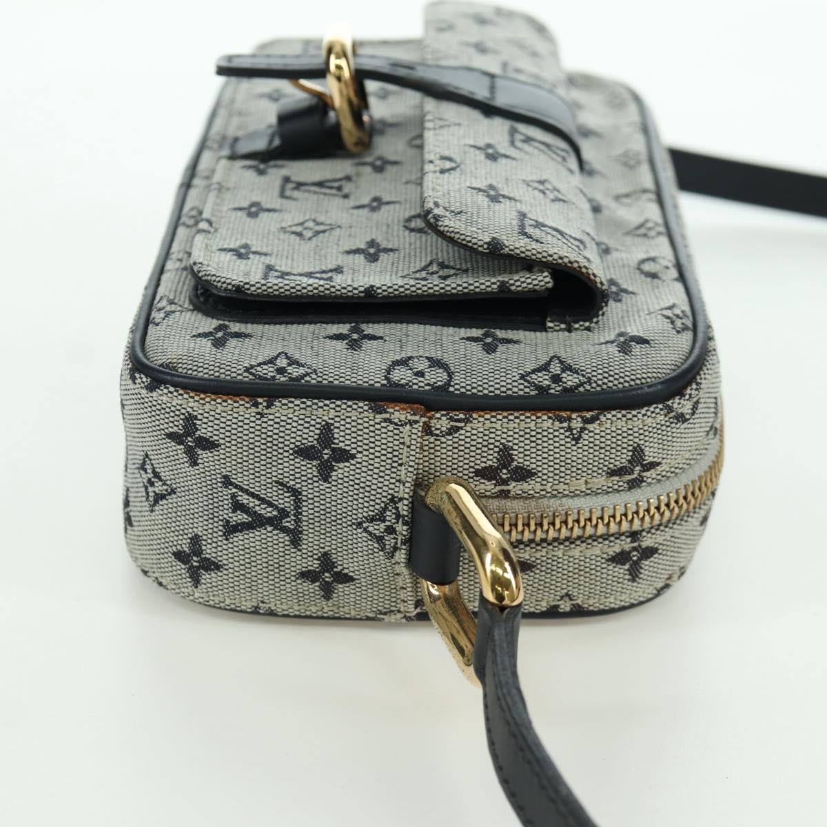 LOUIS VUITTON Monogram Mini Juliet MM Shoulder Bag Blue M92004 LV Auth 133219V