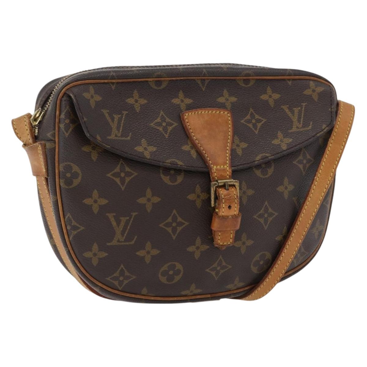 LOUIS VUITTON Monogram Jeune Fille MM Shoulder Bag M51226 LV Auth 133232