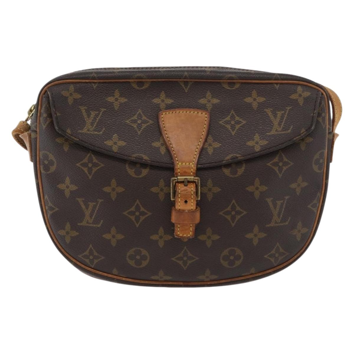 LOUIS VUITTON Monogram Jeune Fille MM Shoulder Bag M51226 LV Auth 133232
