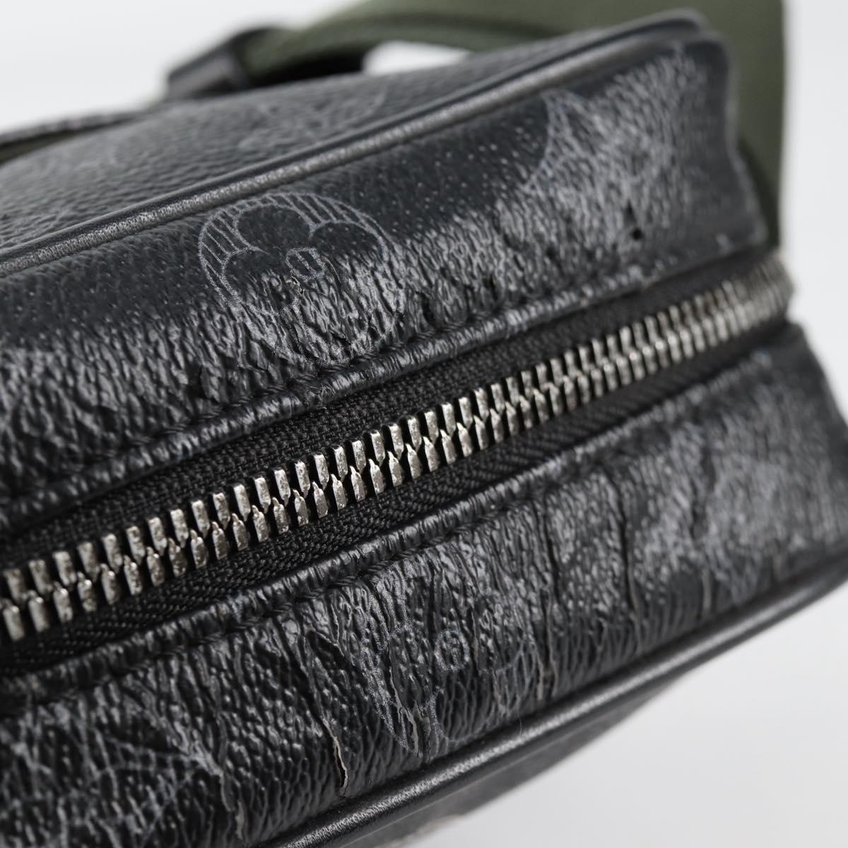 LOUIS VUITTON Monogram Eclipse DanubePM Shoulder Bag M43677 LV Auth 133254M