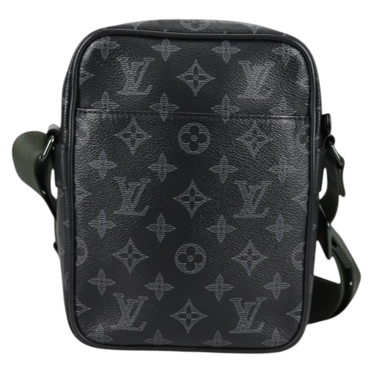 LOUIS VUITTON Monogram Eclipse DanubePM Shoulder Bag M43677 LV Auth 133254M
