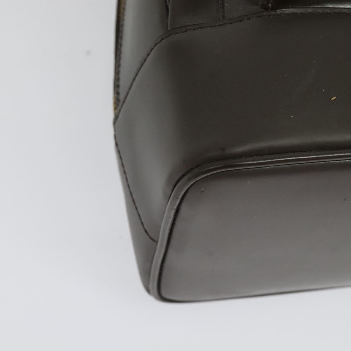 GUCCI Bamboo Body Bag Leather Brown Gold 003 3444 0027 Auth 133328