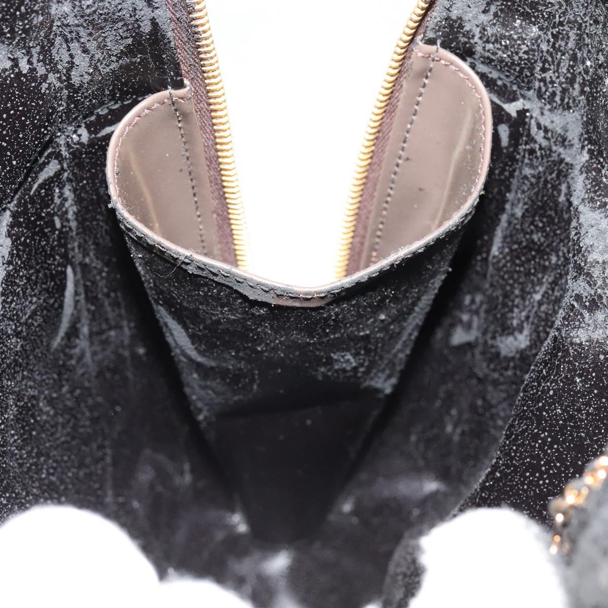 GUCCI Bamboo Body Bag Leather Brown Gold 003 3444 0027 Auth 133328