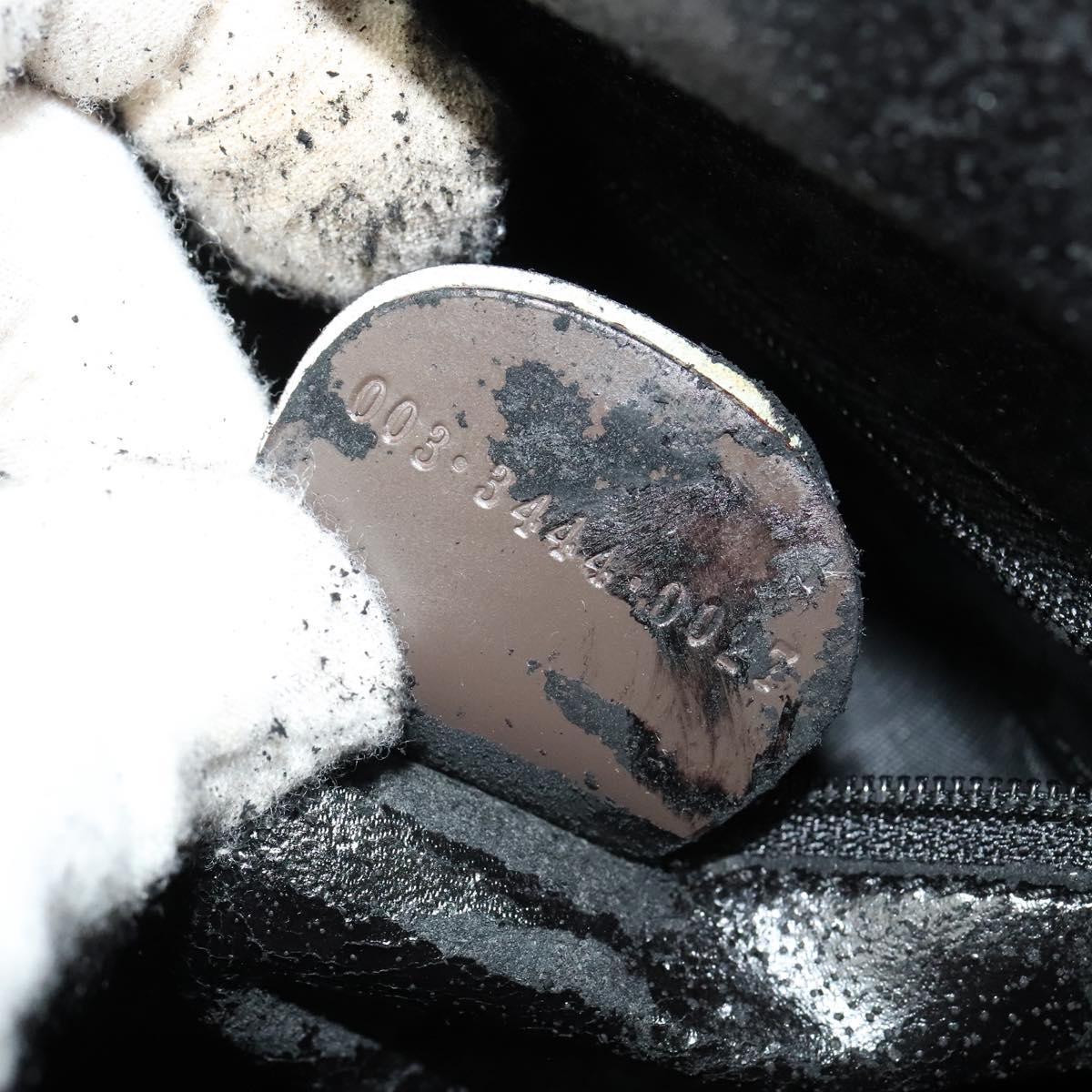 GUCCI Bamboo Body Bag Leather Brown Gold 003 3444 0027 Auth 133328