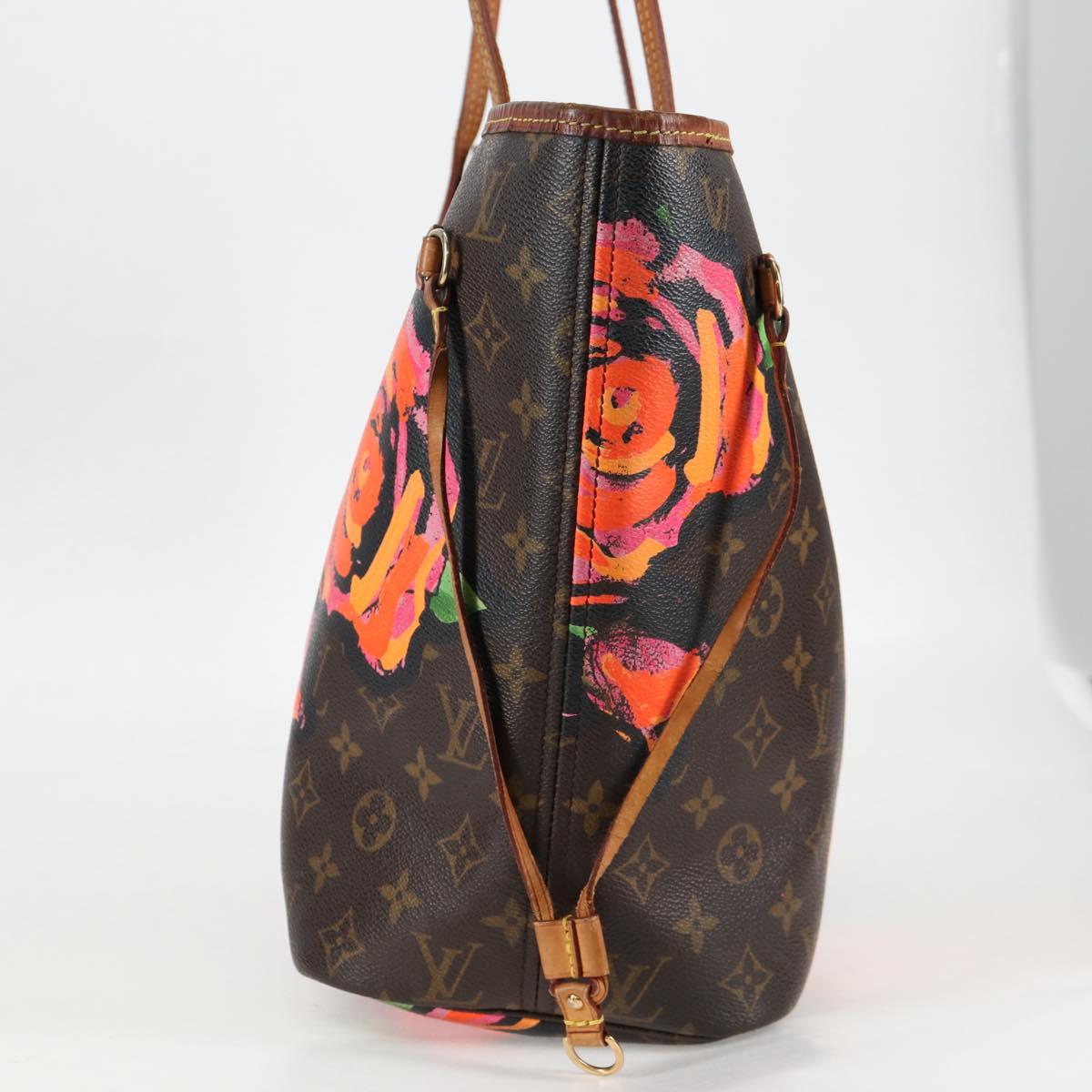 LOUIS VUITTON Monogram Rose Neverfull MM Tote Bag M48613 LV Auth 133330