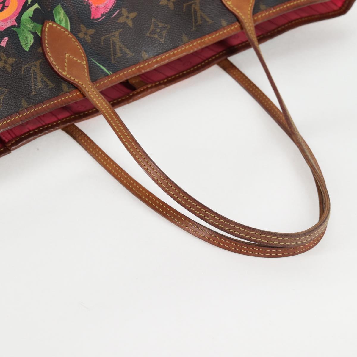 LOUIS VUITTON Monogram Rose Neverfull MM Tote Bag M48613 LV Auth 133330