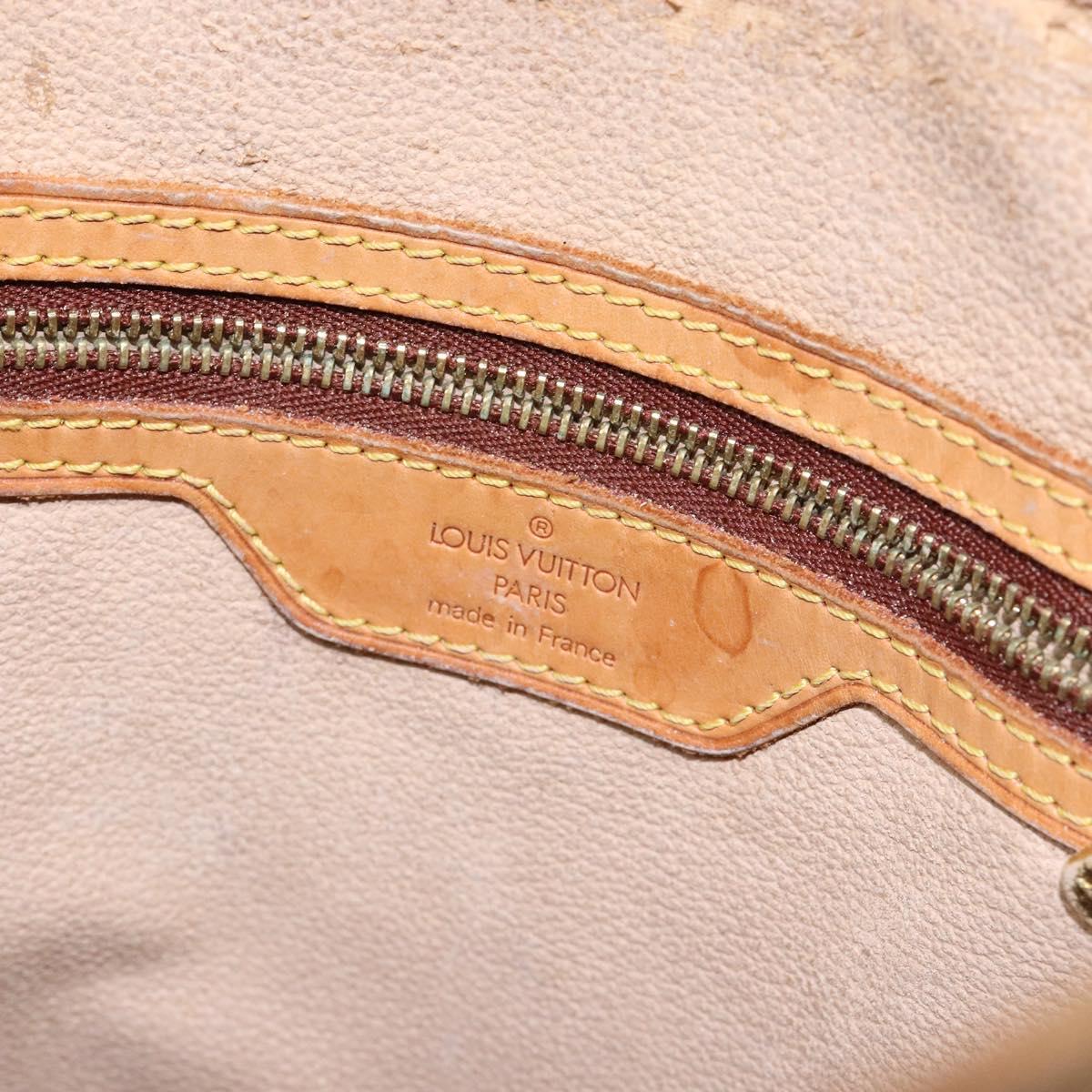 LOUIS VUITTON Monogram Bucket GM Shoulder Bag M42236 LV Auth 133357