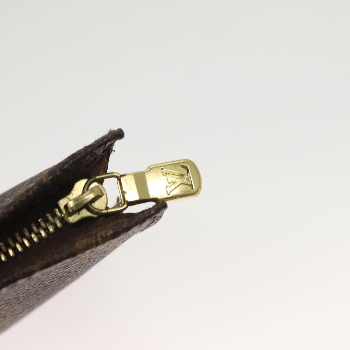 LOUIS VUITTON Monogram Bucket GM Accessory Pouch LV Auth 133358