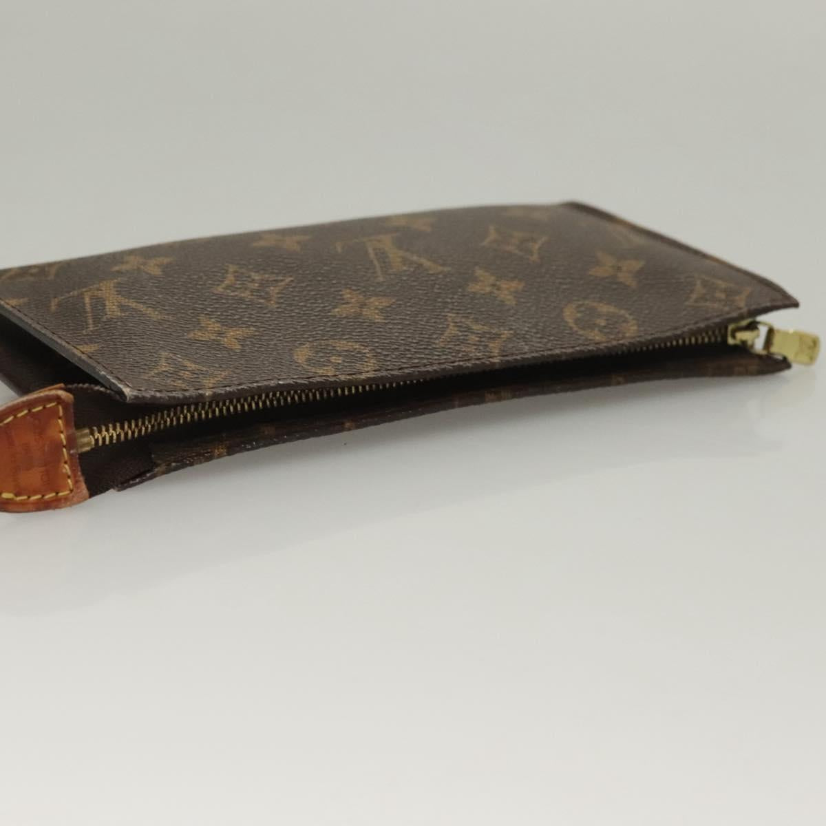 LOUIS VUITTON Monogram Bucket GM Accessory Pouch LV Auth 133358