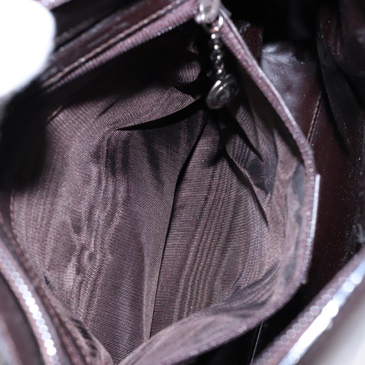 GUCCI Shoulder Bag Leather Brown 001 3099 Auth 133377