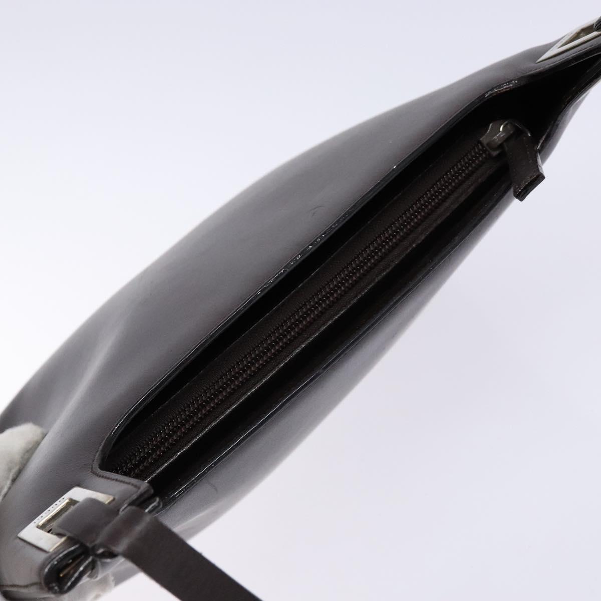 GUCCI Shoulder Bag Leather Brown 001 3099 Auth 133377