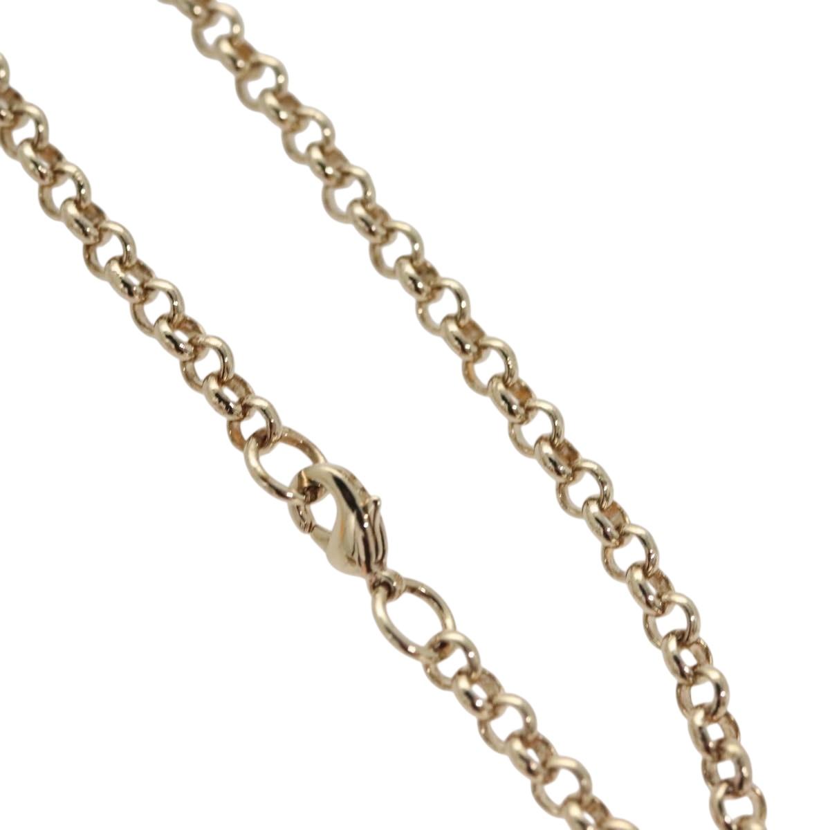 FENDI Bracelet metal Gold Auth 133445