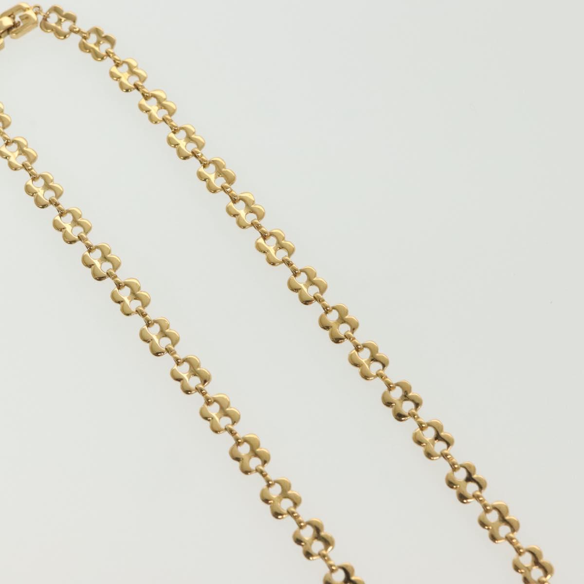 GIVENCHY Chloe Necklace metal 2Set Gold Auth 133455