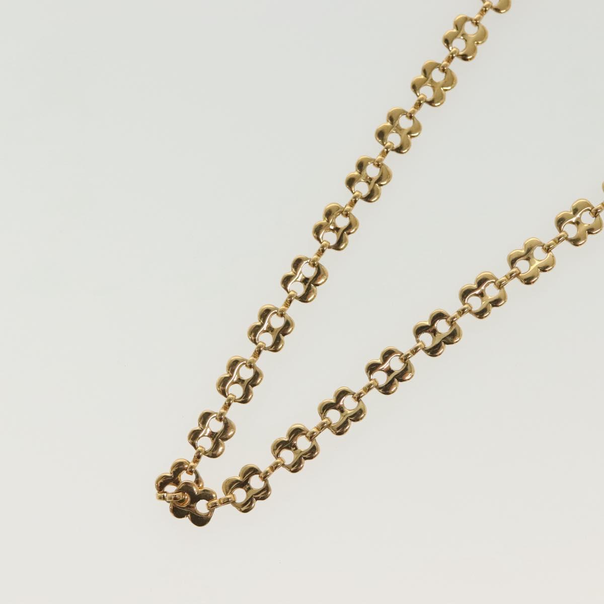 GIVENCHY Chloe Necklace metal 2Set Gold Auth 133455