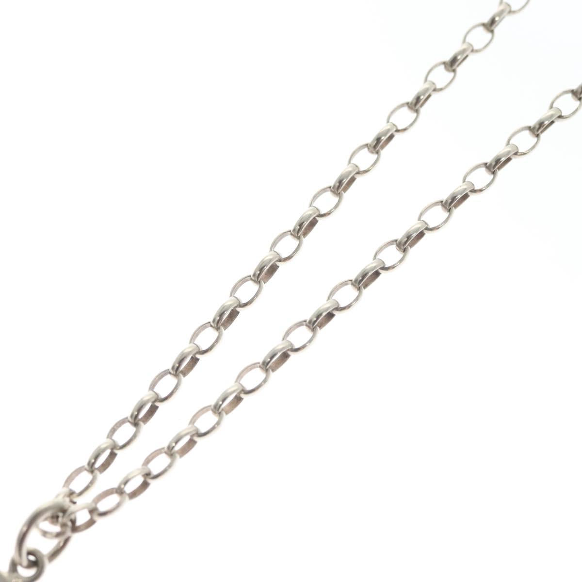 GUCCI Necklace Ag925 Silver Auth 133492