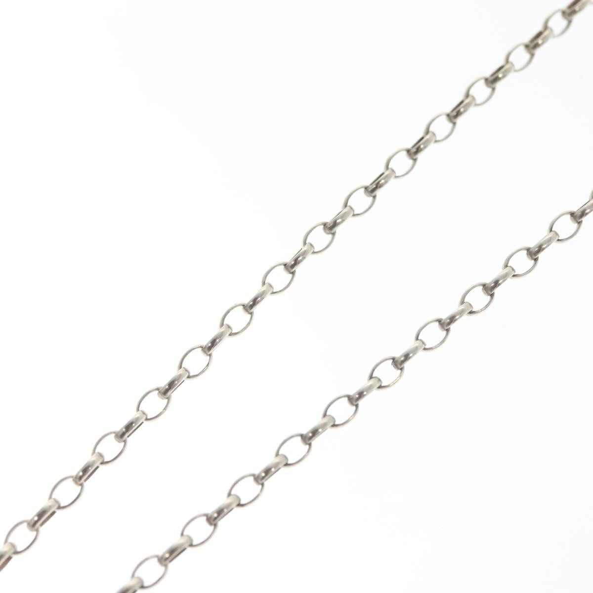 GUCCI Necklace Ag925 Silver Auth 133492