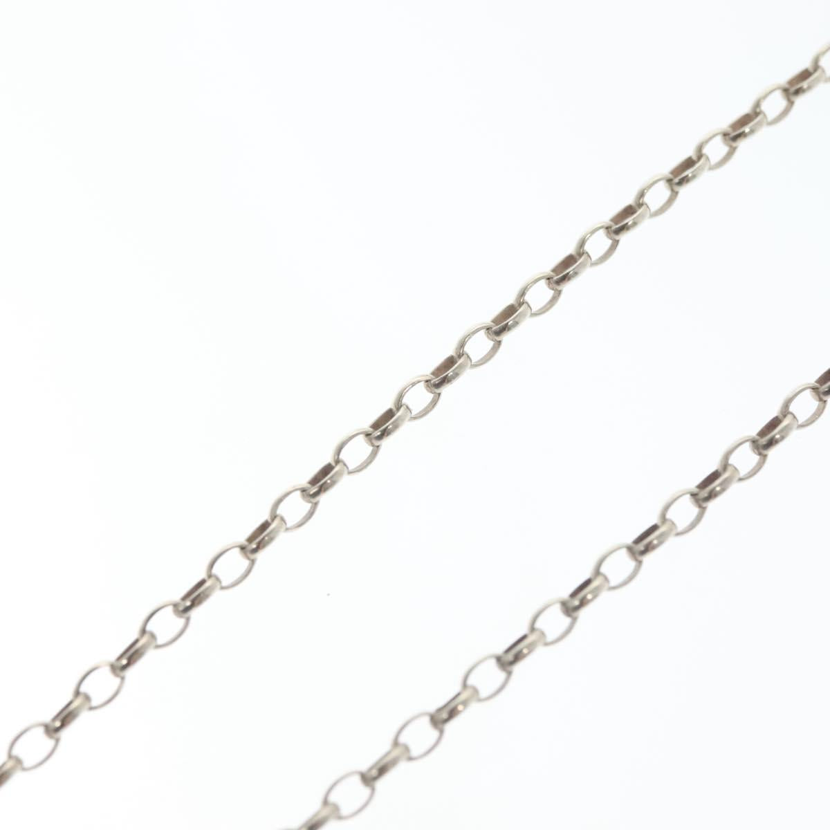 GUCCI Necklace Ag925 Silver Auth 133492