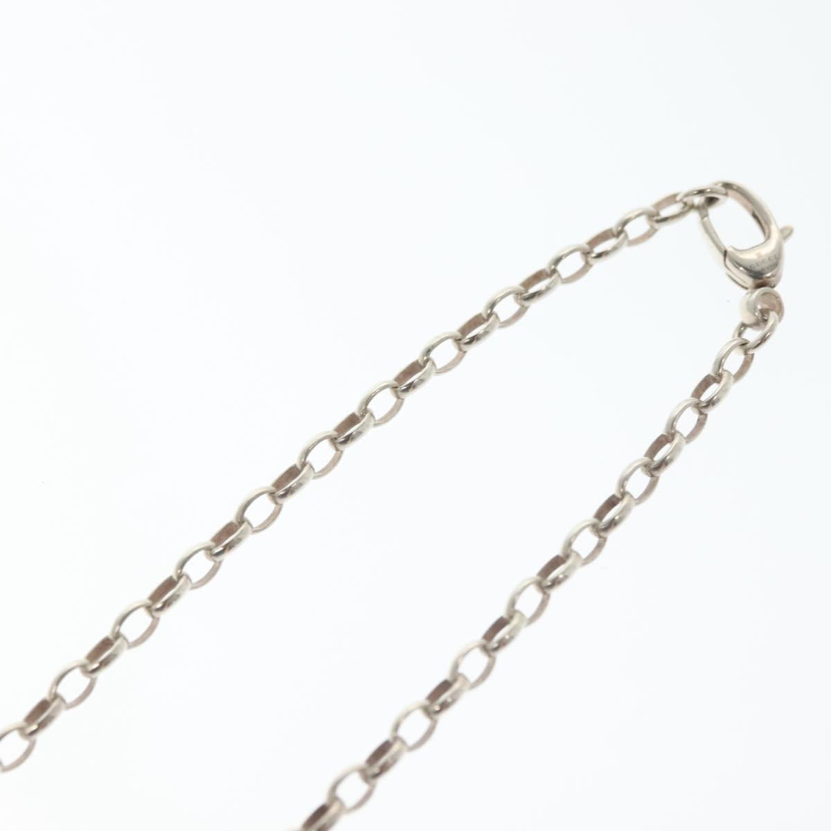GUCCI Necklace Ag925 Silver Auth 133492