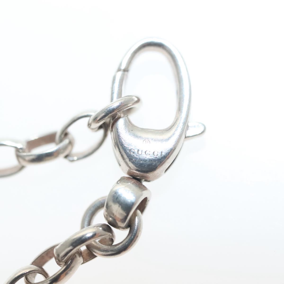 GUCCI Necklace Ag925 Silver Auth 133492