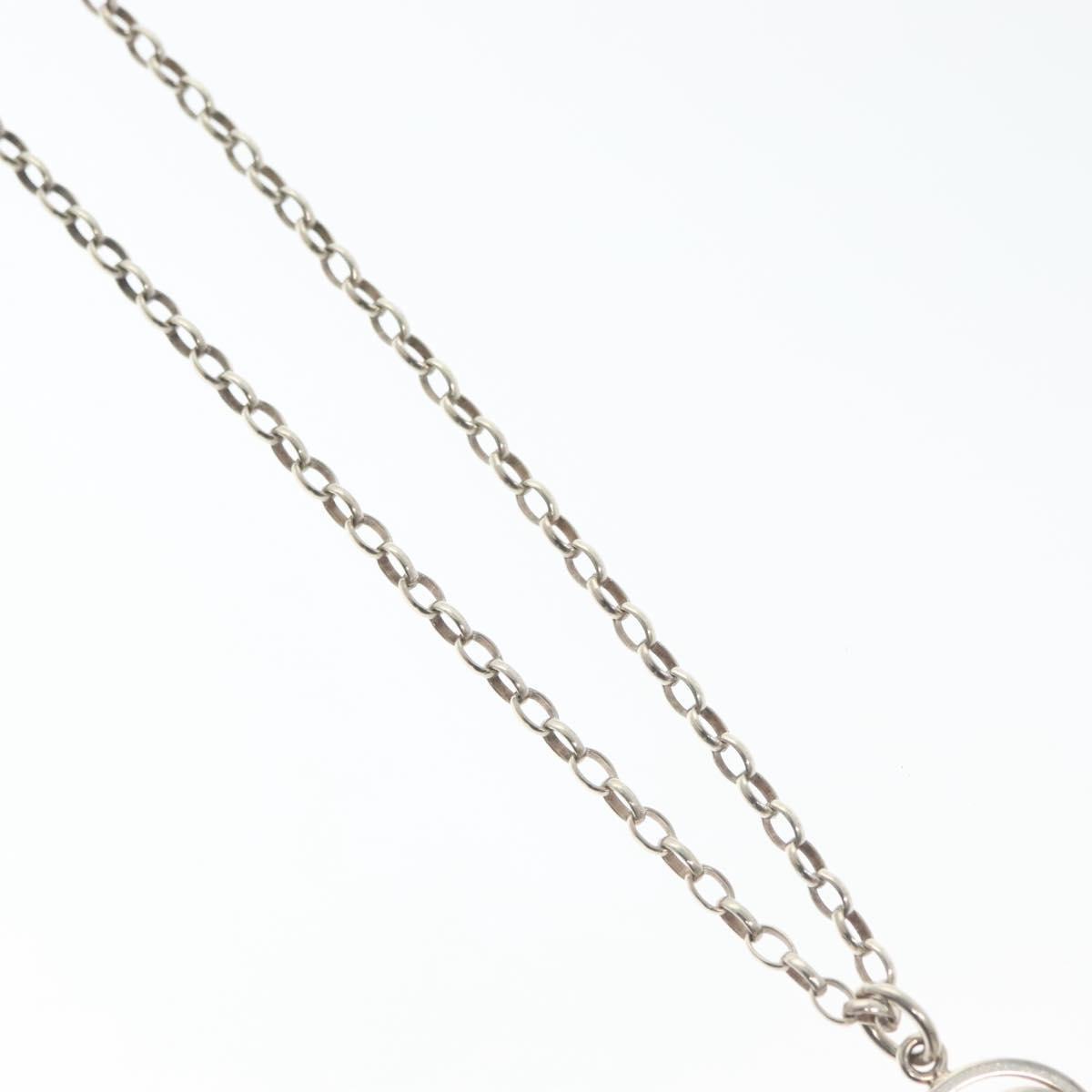 GUCCI Necklace Ag925 Silver Auth 133492