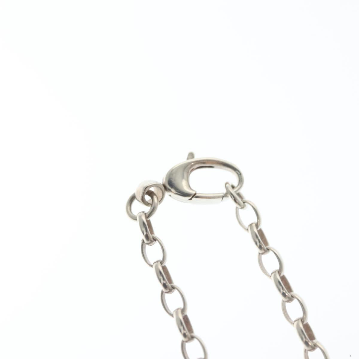 GUCCI Necklace Ag925 Silver Auth 133492