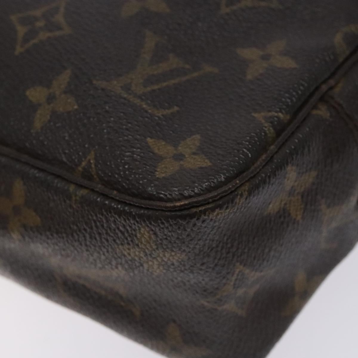 LOUIS VUITTON Monogram Trousse Toilette 23 Clutch Bag M47524 LV Auth 133550