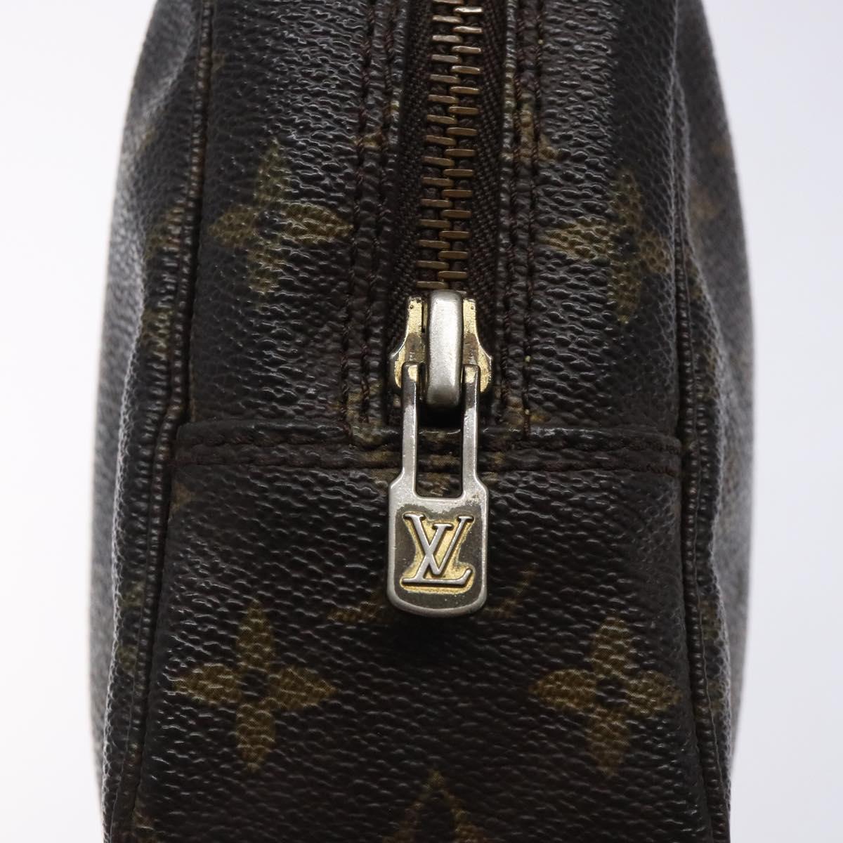 LOUIS VUITTON Monogram Trousse Toilette 23 Clutch Bag M47524 LV Auth 133550