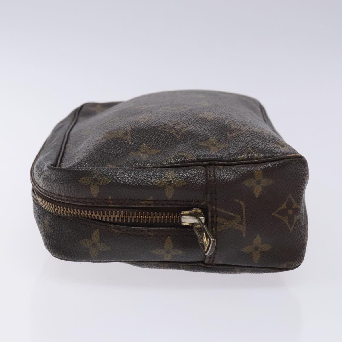 LOUIS VUITTON Monogram Trousse Toilette 23 Clutch Bag M47524 LV Auth 133550