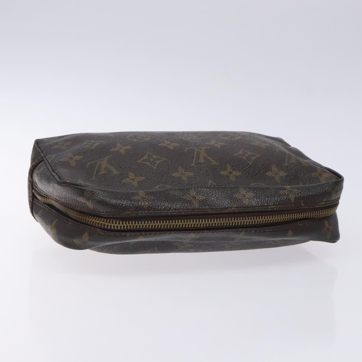 LOUIS VUITTON Monogram Trousse Toilette 23 Clutch Bag M47524 LV Auth 133550
