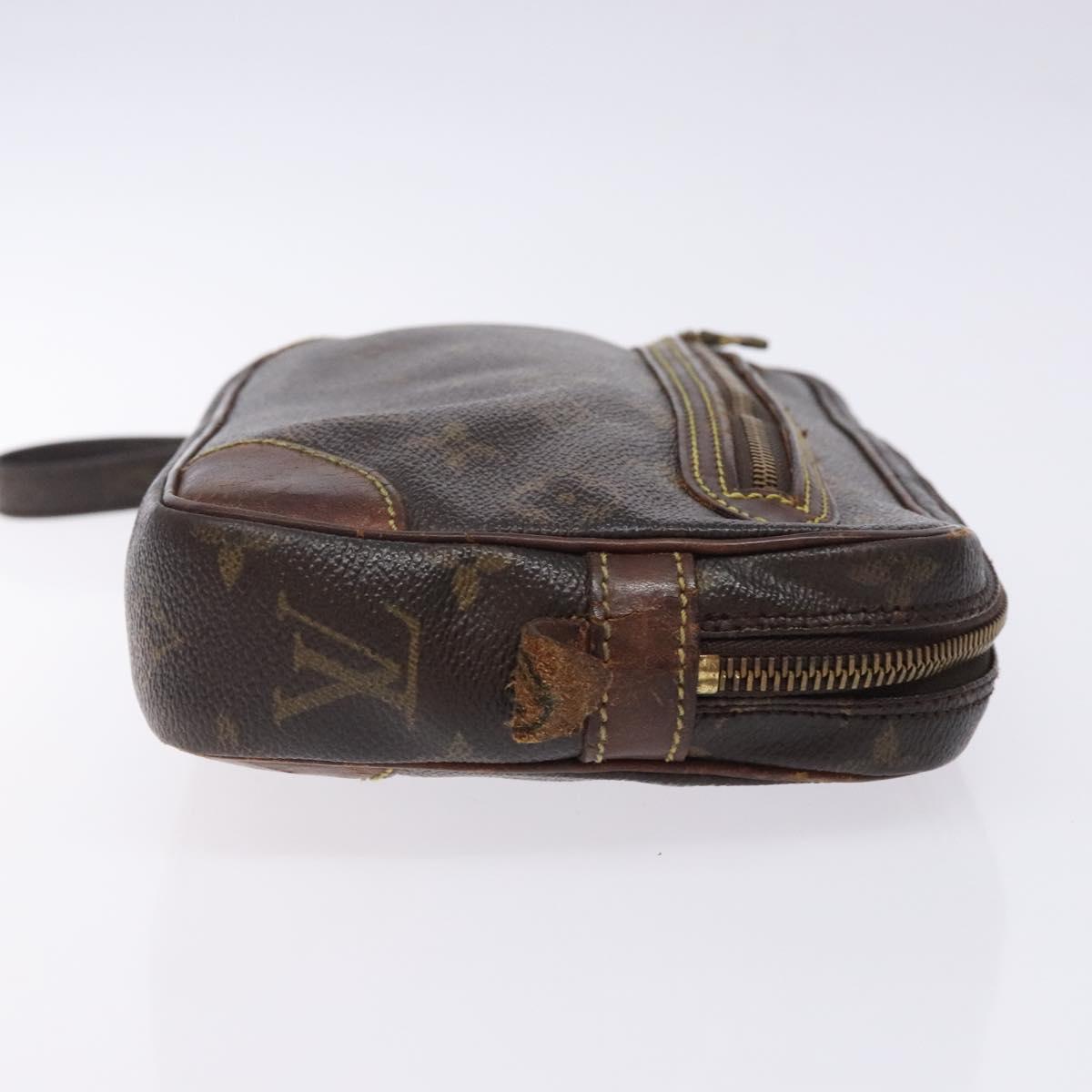 LOUIS VUITTON Monogram Marly Dragonne GM Clutch Bag M51825 LV Auth 133554