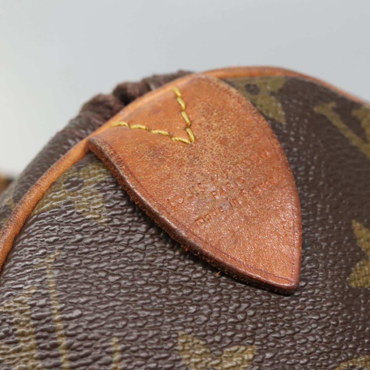 LOUIS VUITTON Monogram Speedy 40 Hand Bag M41522 LV Auth 133560