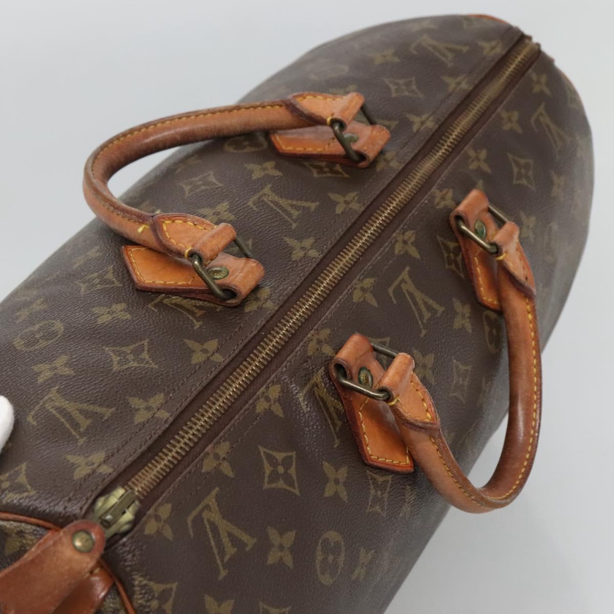 LOUIS VUITTON Monogram Speedy 40 Hand Bag M41522 LV Auth 133560