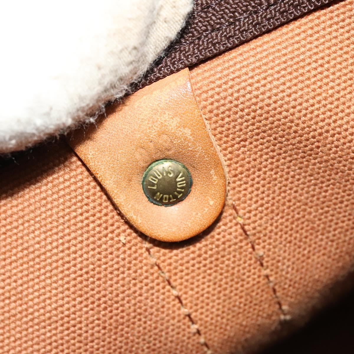LOUIS VUITTON Monogram Keepall 60 Boston Bag M41422 LV Auth 133562